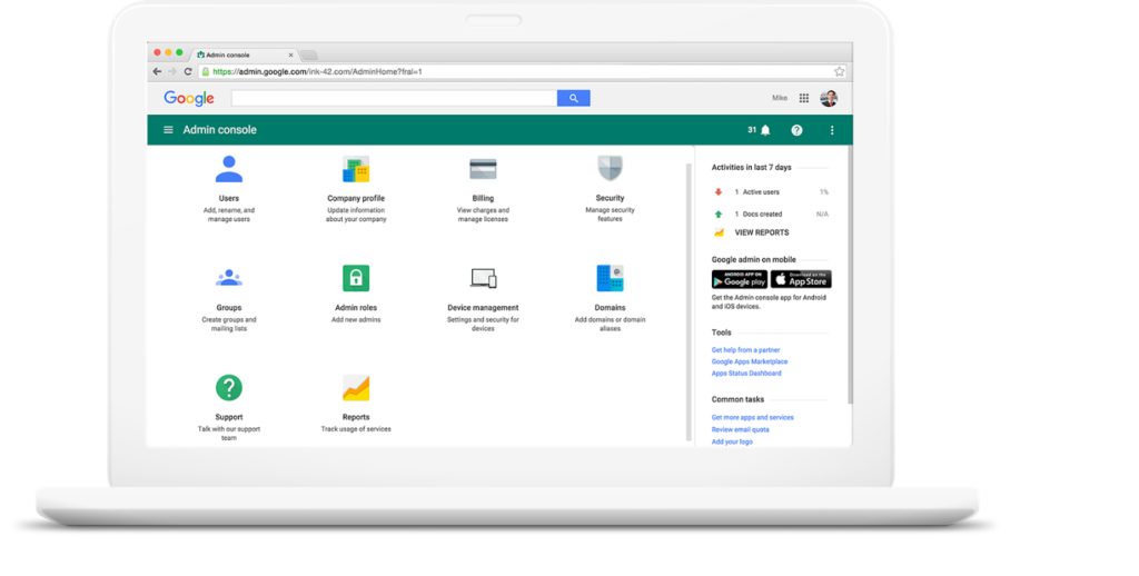 G suite for business